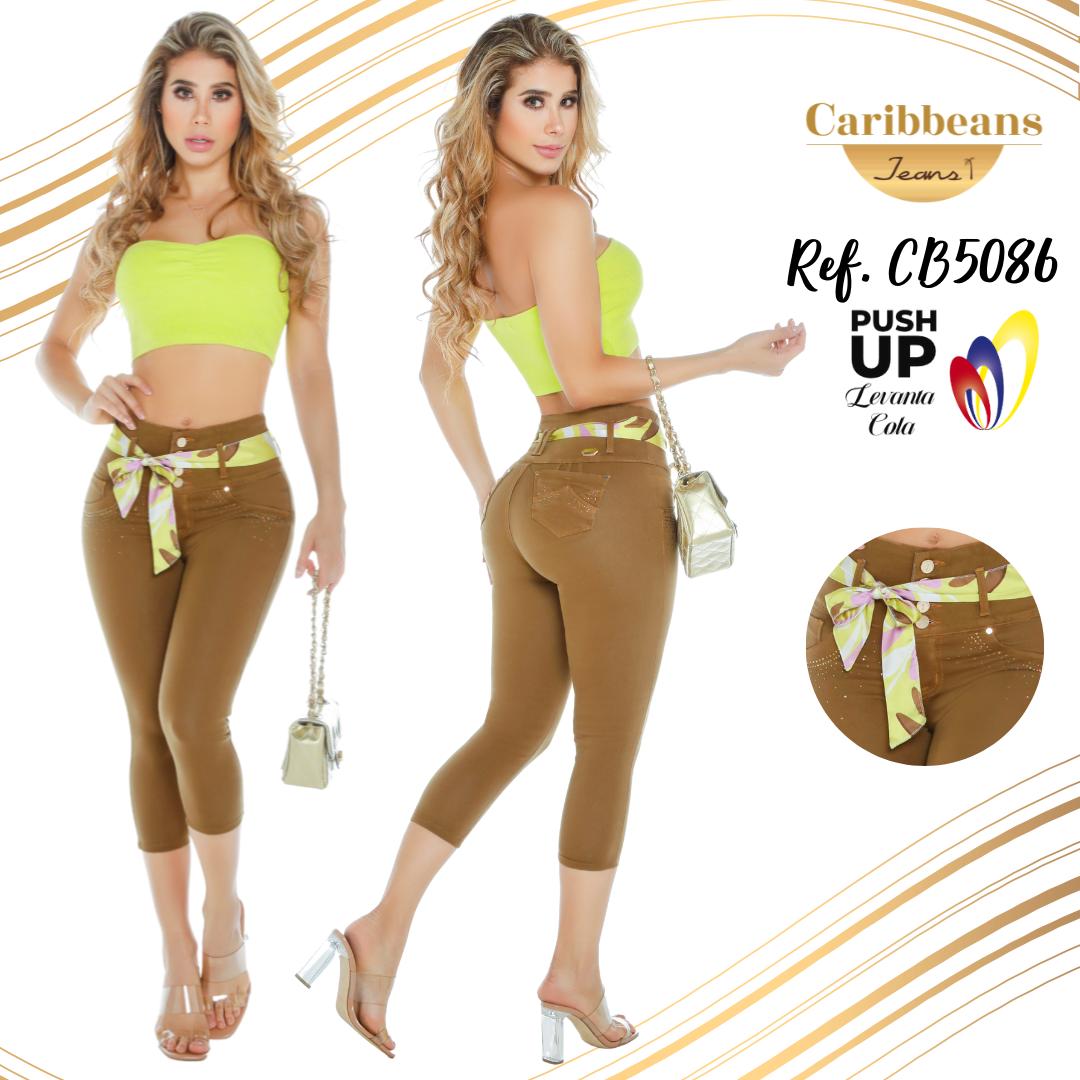 Pantalon corto colombiano push up
