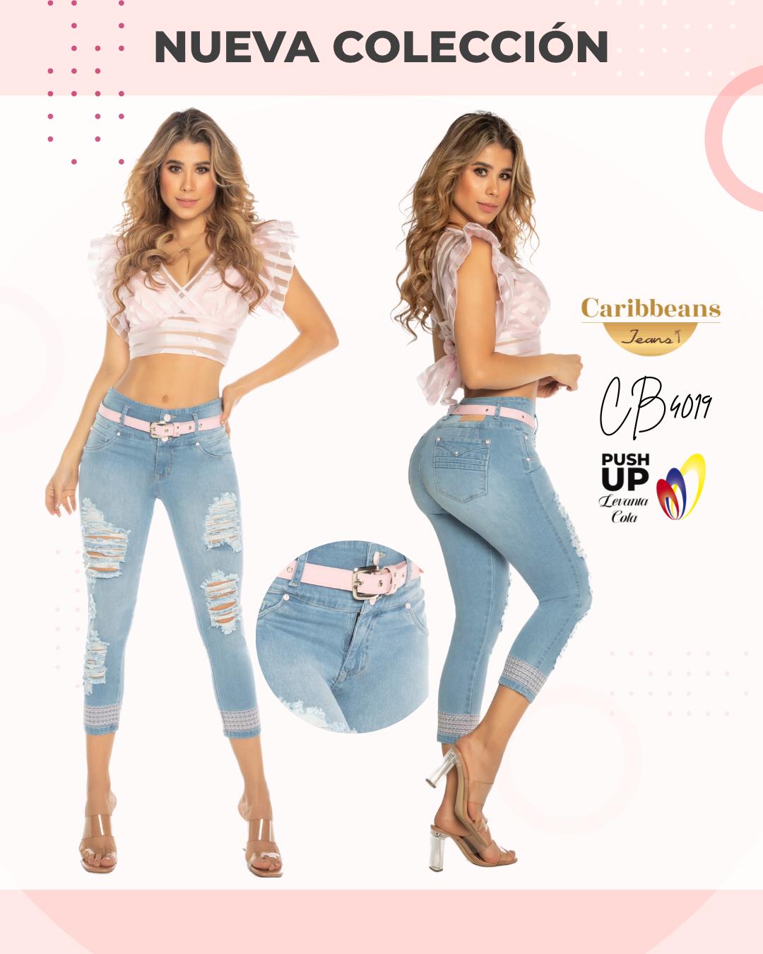 Pantalon capri push up