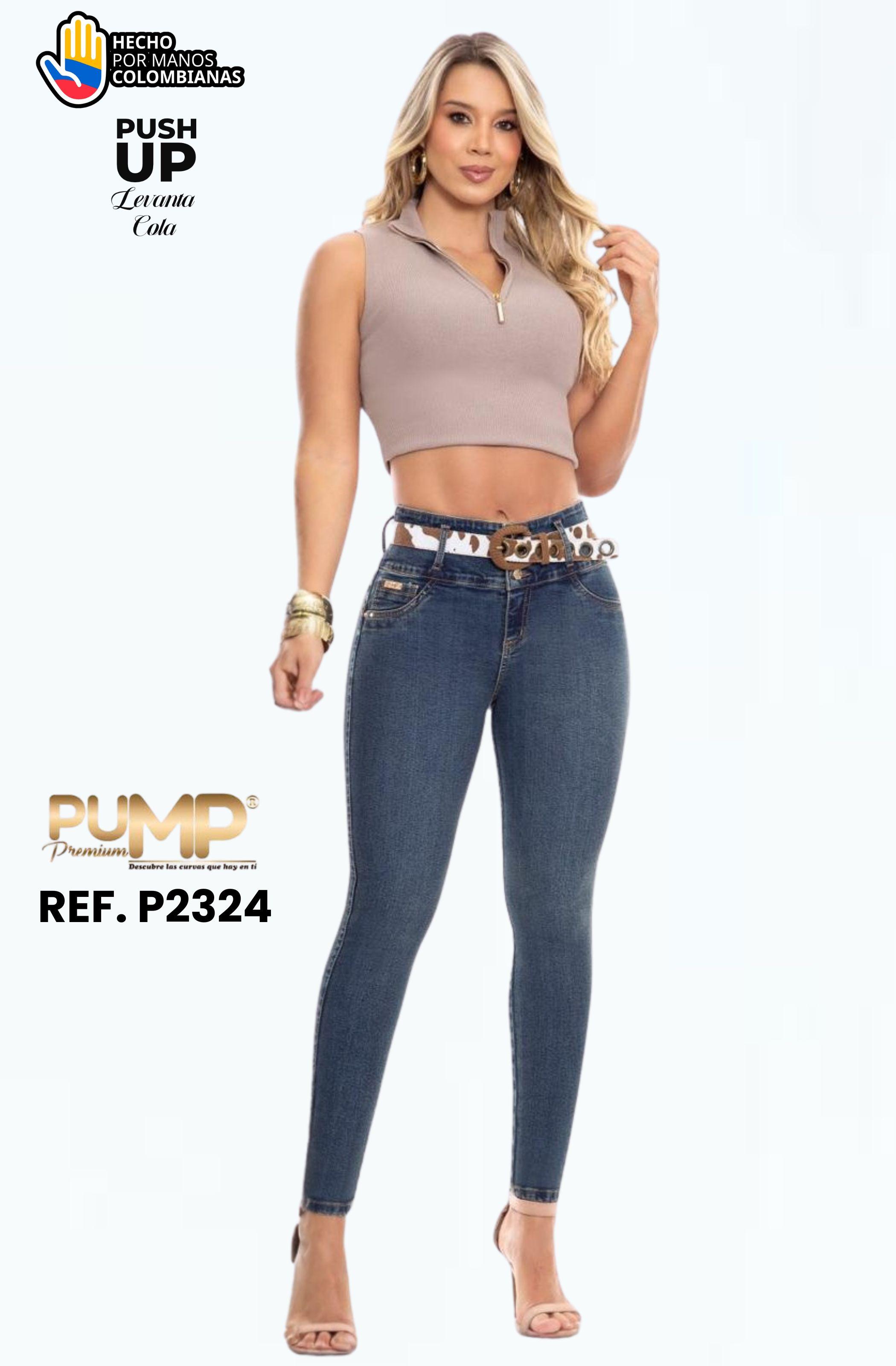 Jean con Bolsillos Push Up Colombiano
