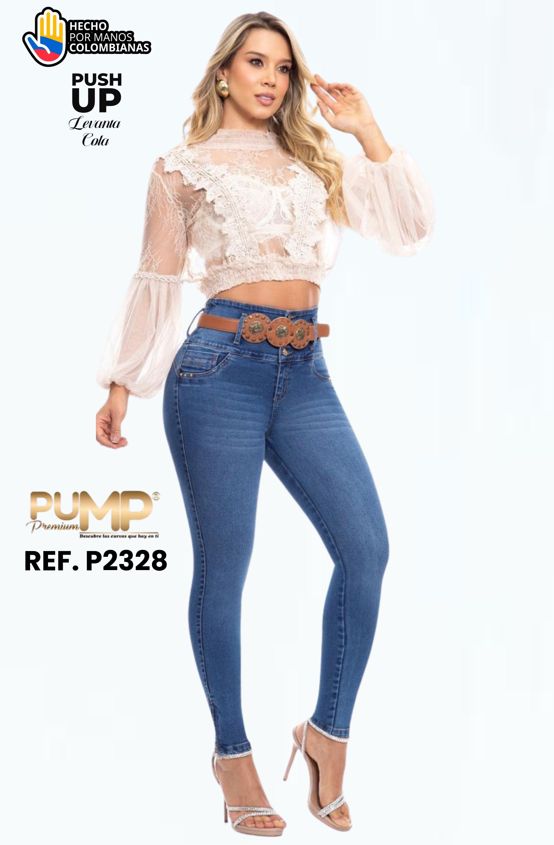 Jean con Bolsillos Push Up Colombiano