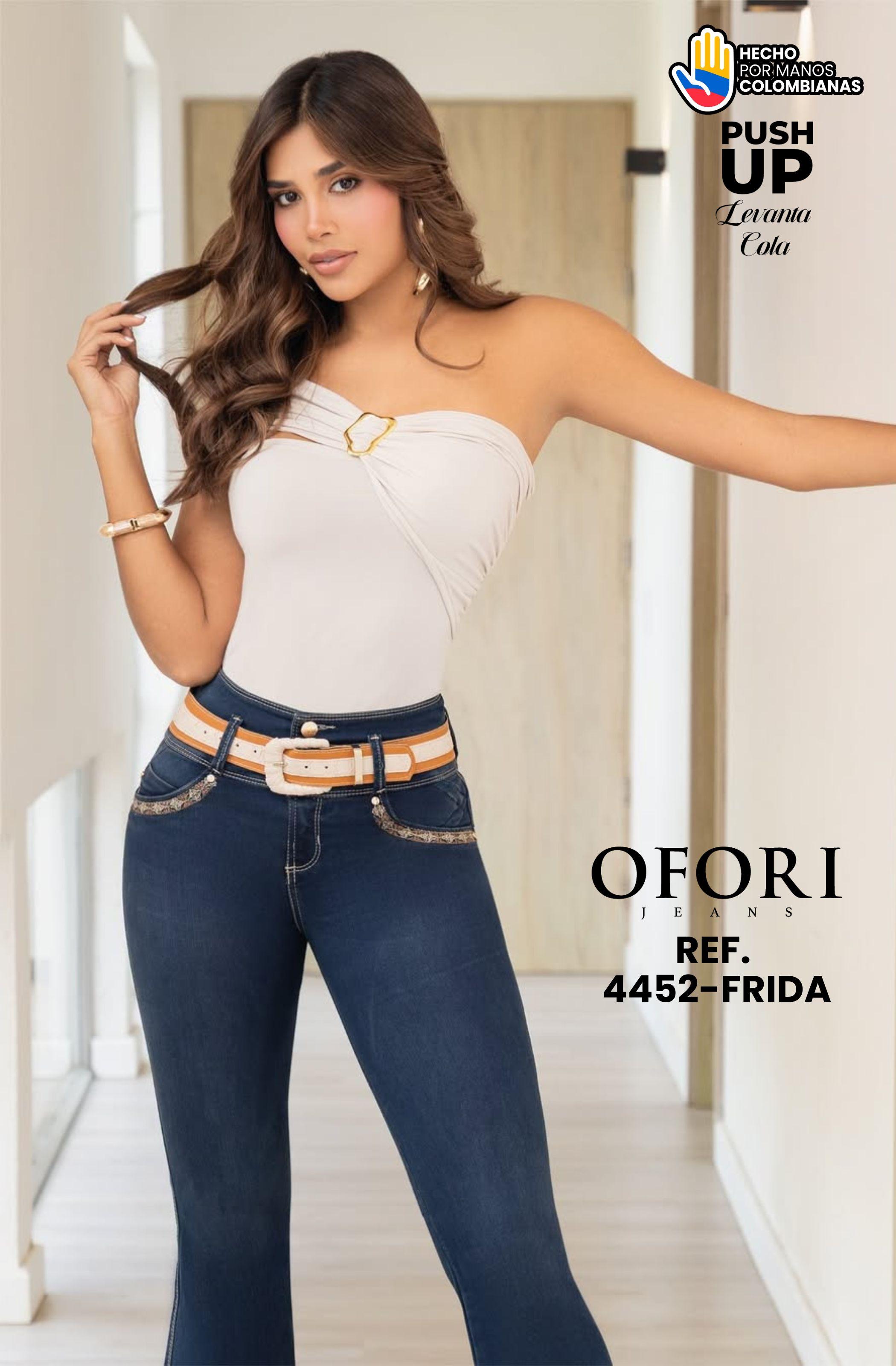 Jean Colombiano con Bolsillos Push Up