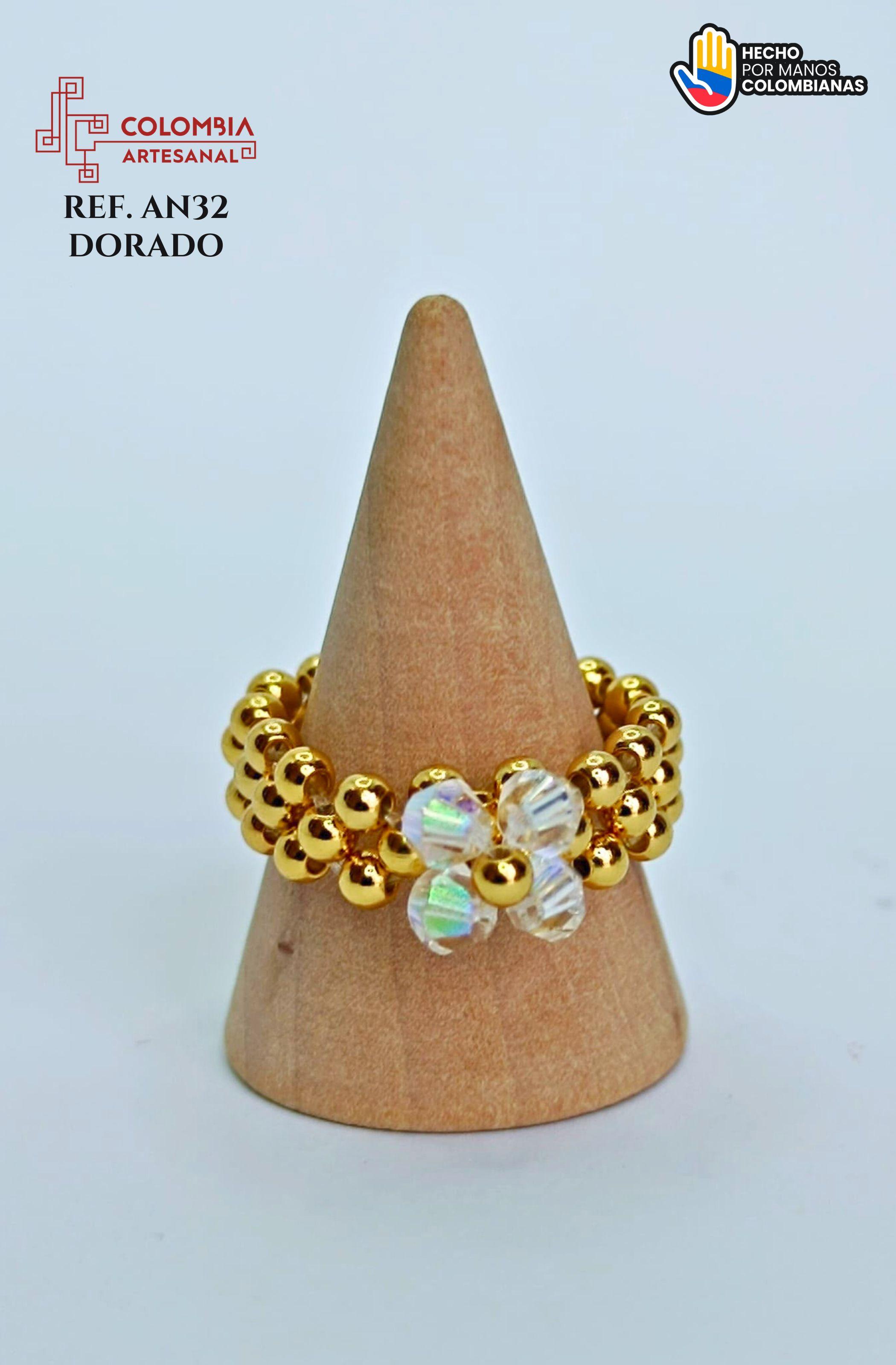 Anillo artesanal Colombiano
