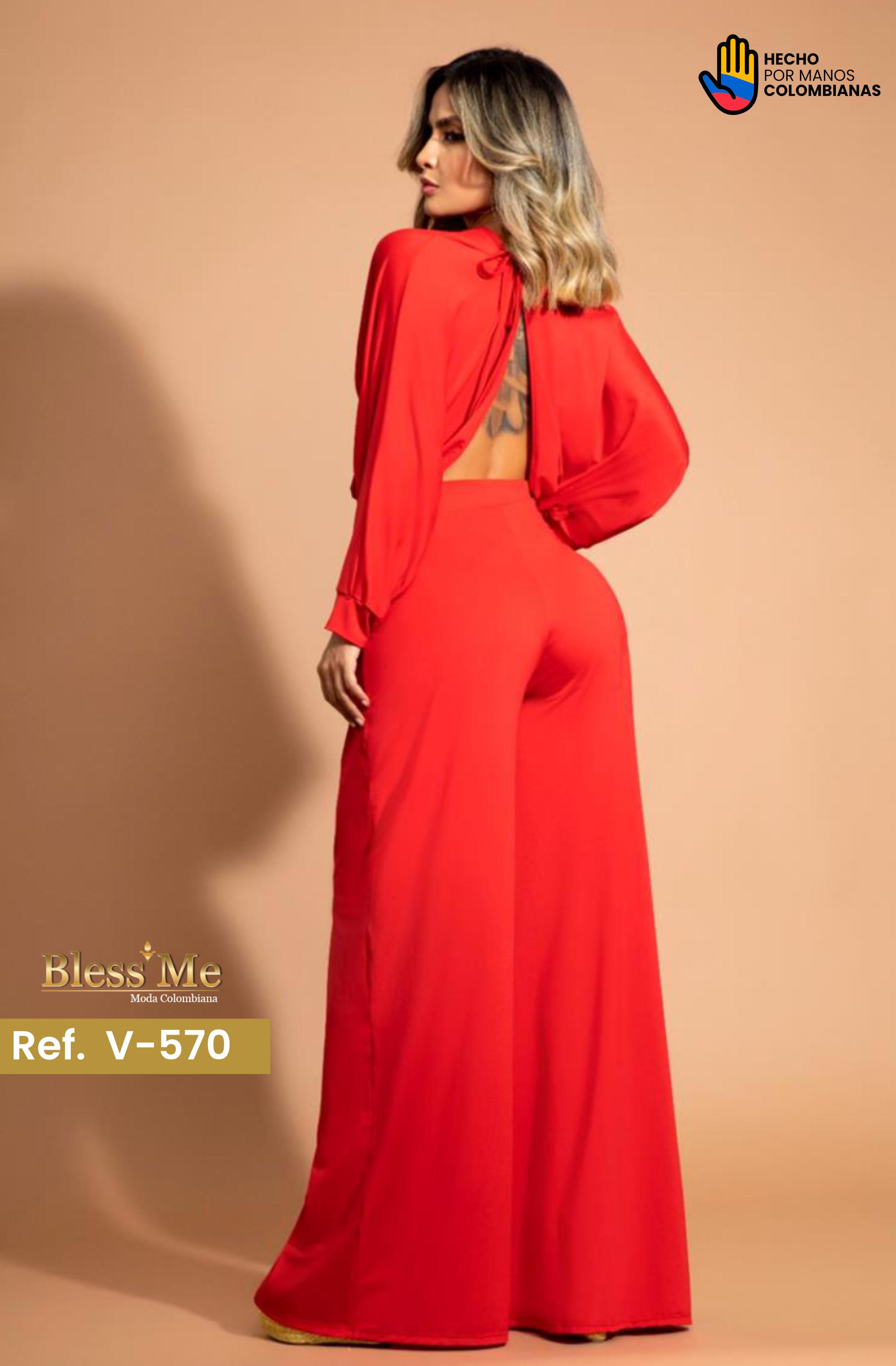 ENTERIZO DE FIESTA LARGO